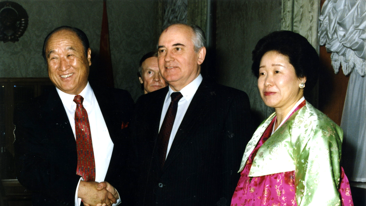1990 rencontre avec Gorbatchev